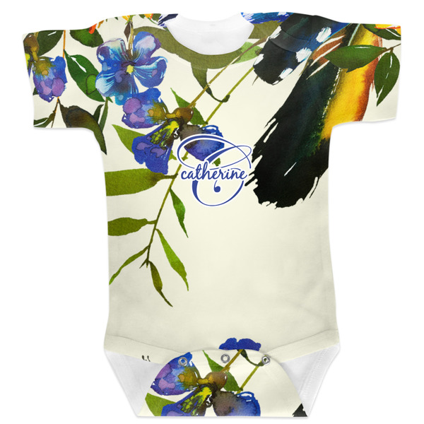 Custom Sunflowers Baby Bodysuit 0-3 (Personalized)