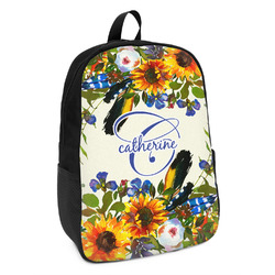 Sunflowers Kids Backpack (Personalized)