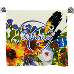 Sunflowers Bath Towel (Personalized)