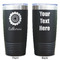 Sunflowers Black Polar Camel Tumbler - 20oz - Double Sided  - Approval