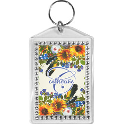 Sunflowers Bling Keychain (Personalized)