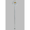 Sunflowers Clear Plastic 7" Stir Stick - Round - Single Stick