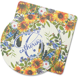 Sunflowers Rubber Backed Coaster (Personalized)