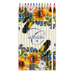 Sunflowers Colored Pencils (Personalized)