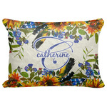 Sunflowers Decorative Baby Pillowcase - 16"x12" (Personalized)