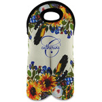 Sunflowers Wine Tote Bag (2 Bottles) (Personalized)