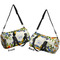 Sunflowers Duffle bag small front and back sides