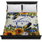 Sunflowers Duvet Cover - Queen - On Bed - No Prop