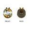 Sunflowers Golf Ball Hat Clip Marker - Apvl - GOLD