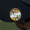 Sunflowers Golf Ball Marker Hat Clip - Gold - On Hat