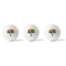 Sunflowers Golf Balls - Generic - Set of 3 - APPROVAL