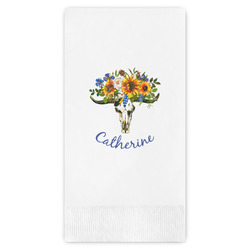 Sunflowers Guest Paper Towels - Full Color (Personalized)