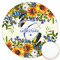 Sunflowers Icing Circle - Large - Front