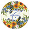 Sunflowers Icing Circle - Large - Single