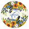 Sunflowers Icing Circle - Medium - Single