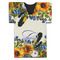 Sunflowers Jersey Bottle Cooler - FRONT (flat)