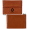 Sunflowers Leather Business Card Holder Front Back Single Sided - Apvl