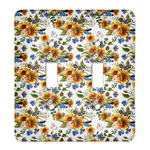 Sunflowers Light Switch Cover (2 Toggle Plate)