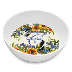 Sunflowers Melamine Bowl - 8 oz (Personalized)