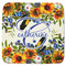 Sunflowers Memory Foam Bath Mat 48 X 48