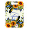 Sunflowers Metal Luggage Tag - Front Without Strap