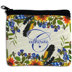 Sunflowers Rectangular Coin Purse (Personalized)