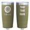 Sunflowers Olive Polar Camel Tumbler - 20oz - Double Sided - Approval