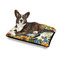 Sunflowers Outdoor Dog Beds - Medium - IN CONTEXT