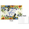 Sunflowers Disposable Paper Placemat - Front & Back