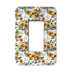 Sunflowers Rocker Style Light Switch Cover