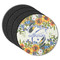 Sunflowers Round Coaster Rubber Back - Main