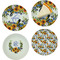 Sunflowers Set of Appetizer / Dessert Plates