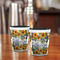 Sunflowers Shot Glass - Two Tone - LIFESTYLE