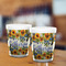 Sunflowers Shot Glass - White - LIFESTYLE