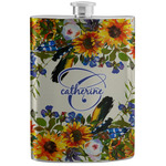 Sunflowers Stainless Steel Flask (Personalized)