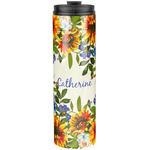 Sunflowers Stainless Steel Skinny Tumbler - 20 oz (Personalized)