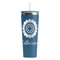 Sunflowers Steel Blue RTIC Everyday Tumbler - 28 oz. - Front