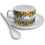 Sunflowers Tea Cup - Single (Personalized)