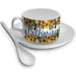 Sunflowers Tea Cup (Personalized)