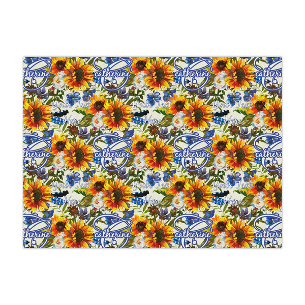 Custom Sunflowers Large Tissue Papers Sheets - Heavyweight (Personalized)