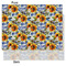 Sunflowers Tissue Paper - Heavyweight - Medium - Front & Back