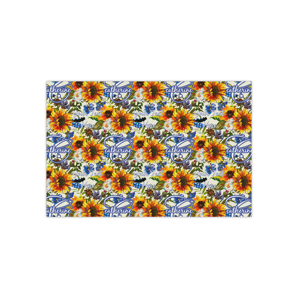 Custom Sunflowers Small Tissue Papers Sheets - Heavyweight (Personalized)