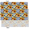 Sunflowers Tissue Paper - Heavyweight - XL - Front & Back