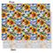Sunflowers Tissue Paper - Lightweight - Medium - Front & Back