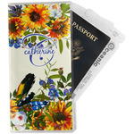 Sunflowers Travel Document Holder