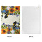 Sunflowers Waffle Weave Golf Towel - Approval