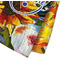 Sunflowers Waffle Weave Towel - Closeup of Material Image