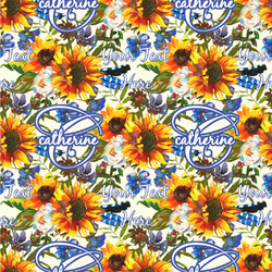 Sunflowers Wallpaper & Surface Covering (Water Activated 24"x 24" Sample)