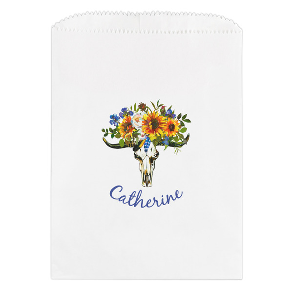 Custom Sunflowers Treat Bag (Personalized)