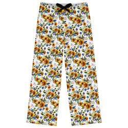 Sunflowers Womens Pajama Pants - XL